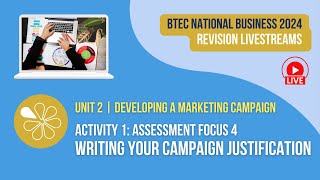 Writing your Justification AF4 for BTEC National Business Unit 2 [upl. by China247]