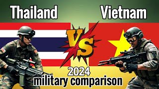 Thailand Vs Vietnam military power comparison 2024  SZB Defense [upl. by Zined]