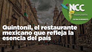 Quintonil el restaurante mexicano que refleja la esencia del país [upl. by Winchester]