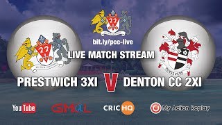 Prestwich 3XI vs Denton 2XI  GMCL Div 5 SE [upl. by Adnol]