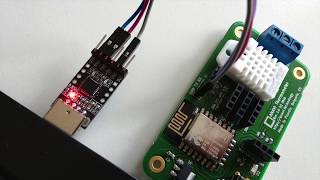 Uploading Arduino Sketch to ANAVI Thermometer [upl. by Budge]