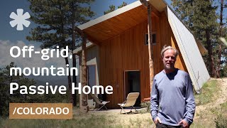 Designer builds efficient offgrid Passive House in Colorado [upl. by Eixirt]