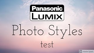 PANASONIC LUMIX PHOTO STYLE PROFILES [upl. by Llednahc]