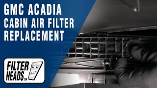 How to Replace Cabin Air Filter 2023 GMC Acadia AQ1223C [upl. by Lyndy]