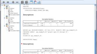 SPSS Analyzing Subsets and Groups [upl. by Eessac543]