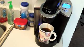 Keurig How To Make A Cup Of Coffee [upl. by Yelsek]