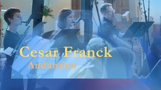 César Franck  Andantino gMoll  Berliner Blockflöten Orchester [upl. by Nett]