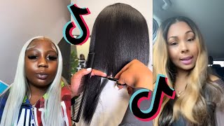 BLACK HAIR TIKTOKS THAT SLAY 144  TikTok Compilation [upl. by Aimek]