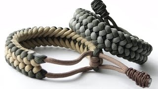 How to Make a quotMad Max Stylequot Sanctified Paracord BraceletBonusCobraKing Cobra ending knot [upl. by Areemas]