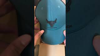 Under armour rock project new cap 🧢 unboxing underarmour sports like youtubeshorts [upl. by Tohcnarf703]