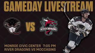 LIVE STREAM Monroe Moccasins vs Columbus River Dragons  101924 [upl. by Accalia]