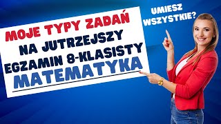 To będzie na jutrzejszym egzaminie😍 Moje typy zadań na egzamin ósmoklasisty Umiesz wszystkie🤩 [upl. by Campy]