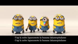 Minions  Banana song movie clip [upl. by Sabian546]