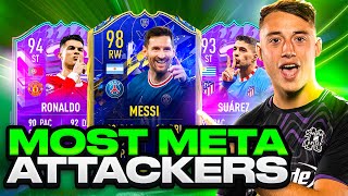 FIFA 22 TOP 5 BEST META amp OVERPOWERED PLAYERS IN EACH POSITION ATTACKERS MARCH [upl. by Fredela]