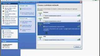 Connect to edimax wireless router in Windows XP [upl. by Dorice175]