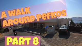 A walk around Pefkos Part 8 From Pefkos Blue hotel to Kavos beach September 2019 [upl. by Celestyn]