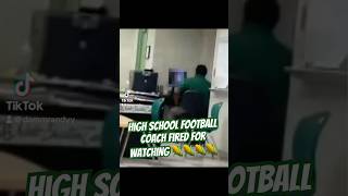 Miami Jackson High School football coach fired for watching 🌽 miamidadecounty highschoolfootball [upl. by Keviv]