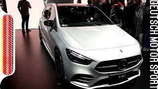 Mercedes B Class B200 d  Full exterior and interior review  Paris Motor Show [upl. by Brinkema]