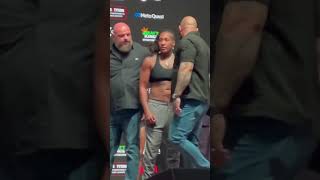 Shadasia Green vs Melinda Watpool Face Off [upl. by Garlanda]