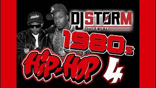 DJ STORM OLD SCHOOL 80s HIP HOP VIDEO MIX 4 [upl. by Asnarepse]