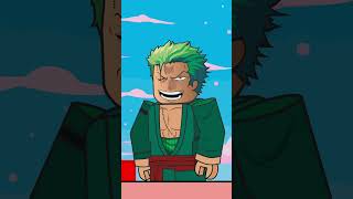 Sanji vs Zoro  Who can help Roblox Bacon Girl fix her head robloxshorts funny game [upl. by Steck]