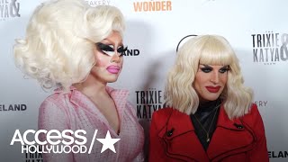 Trixie Mattel amp Katya Discuss Their Wild New Series The Trixie amp Katya Show  Access Hollywood [upl. by Anirac]