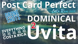 Cinematic Beach drone shots from Uvita to Dominical southern Costa rica 🇨🇷 [upl. by Merna]