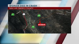 Nipomo woman dies following singlevehicle collision on Highway 58 early Thursday [upl. by Annaet]