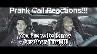 Prank Call Reaction with Passengers Nephew Tommy quotYour Wife Is My Brother TIMquot prankcall funny [upl. by Annael]