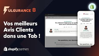 Magnifie laffichage de tes meilleurs avis clients en les intégrant dans une Tab avec Kehio Editor [upl. by Blackburn413]