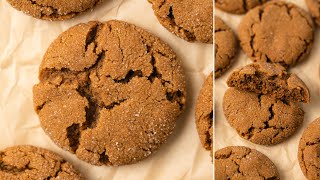 Soft Molasses Cookies [upl. by Asertal]