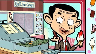 Ice Cream  Funny Episodes  Mr Bean Cartoon World [upl. by Nirahs]