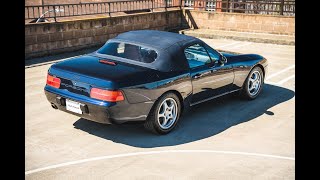 1992 Porsche 968 Cabriolet 6Speed Top Operation mohrimports5776 [upl. by Jeniffer]