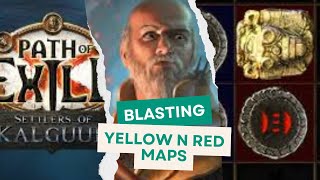 PoE Red Maps To End Game [upl. by Kolosick]