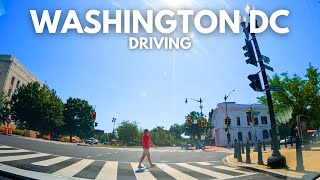 Driving Washington DC  🚙 14th St Bridge Independence Ave Capitol Hill No Sound Wander This Way [upl. by Ibmat114]