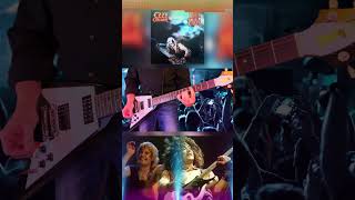 Bark at the Moon  Ozzy Osbourne  Jake E Lee  Guitar cover shorts [upl. by Eelamme]