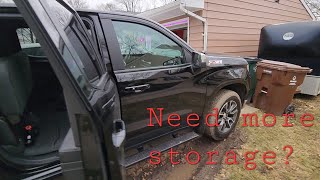 Rough Country underseat storage install in a 2024 Silverado crew cab [upl. by Ahsillek]