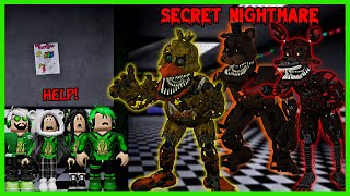 OMG Aku Menemukan Karakter Secret FNAF Yang Paling Menyeramkan Dari Yang Pernah Ada [upl. by Lrat75]