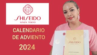 CALENDARIO DE ADVIENTO SHISEIDO 2024 calendariosdeadviento [upl. by Horsey]