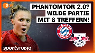 FC Bayern München – RB Leipzig  FrauenBundesliga 2 Spieltag Saison 202425  sportstudio [upl. by Amsed]