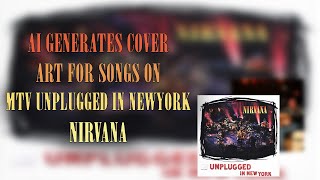 Ai Generates Cover Art For Songs MTV UNPLUGGED IN NEWYORK  NIRVANA [upl. by Trici955]