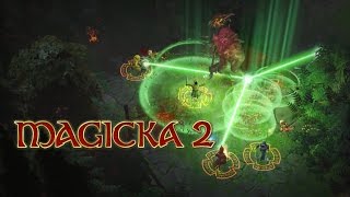 Magicka 2  The Strongest Spell Combination Ice Vortex [upl. by Sabas]