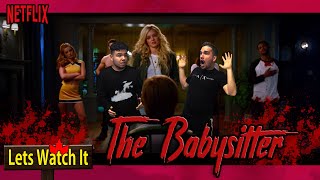 The Babysitter 2017 FUNNY MOVIE REACTION [upl. by Helbonnas58]