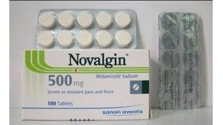 NOVALGİN 500 mg Tablet NOVALGİN NOVALGİN NEDİR NE İÇİN KULLANILIR NOVALGİN 500 ilaç ağrıkesici [upl. by Aronos]