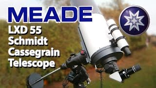 Meade LXD55 Schmidt Cassegrain [upl. by Itin]