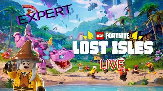 LEGO Fortnite  Checking on Bobs Sanctuary  Heading to the Frostlands [upl. by Nosam]