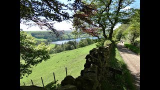 Yorkshire Dales Country Walk Nidderdale Pateley Bridge to Wath and Gouthwaite Reservoir round [upl. by Akcirret]