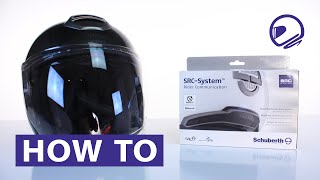 Schuberth SRCS M1 Inbouw  MotorKledingCenter [upl. by Tshombe]