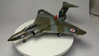 Gloster Javelin T3 Airfix 172 i made 😉 [upl. by Ahsilra]