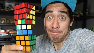 Amazing Rubiks Cube illusions  Zach King [upl. by Sair]